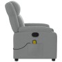 Hellgrauer Massagesessel aus Stoff von , Sessel - Ref: Foro24-373548, Preis: 246,63 €, Rabatt: %