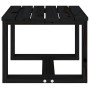 Mesa auxiliar de jardín madera maciza pino negro 40x38x28,5 cm de , Mesas de jardín - Ref: Foro24-825083, Precio: 22,68 €, De...