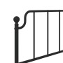 Cabecero de metal negro 90 cm de , Cabeceros y pies de cama - Ref: Foro24-373915, Precio: 23,99 €, Descuento: %