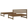 Garden furniture set 2 pieces solid honey brown pine wood by , Modular outdoor sofas - Ref: Foro24-825726, Price: 152,99 €, D...