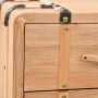 Solid fir wood chest of drawers 91x35x73 cm by vidaXL, Lockers and storage cabinets - Ref: Foro24-245774, Price: 199,86 €, Di...