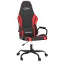 Black and red synthetic leather massage gaming chair by , Gaming chairs - Ref: Foro24-345534, Price: 106,08 €, Discount: %