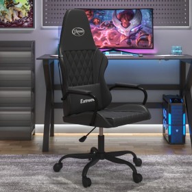 Gaming chair with black synthetic leather massage by , Gaming chairs - Ref: Foro24-345541, Price: 113,99 €, Discount: %