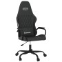 Gaming chair with black synthetic leather massage by , Gaming chairs - Ref: Foro24-345541, Price: 114,20 €, Discount: %