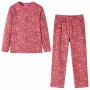 Altrosa langärmeliger Kinderpyjama 92 von , Kinderpyjamas - Ref: Foro24-13759, Preis: 12,90 €, Rabatt: %