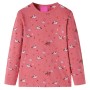 Pijama infantil de manga larga rosa 128 de , Pijamas de niños - Ref: Foro24-14232, Precio: 12,61 €, Descuento: %