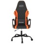 Schwarzer und orangefarbener Gaming-Stuhl aus Kunstleder von , Gaming-Stühle - Ref: Foro24-3143781, Preis: 113,30 €, Rabatt: %