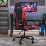 Schwarz-roter Gaming-Stuhl aus Kunstleder von , Gaming-Stühle - Ref: Foro24-3143776, Preis: 105,35 €, Rabatt: %