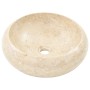 Lavabo de mármol crema 40x12 cm de vidaXL, Lavabos - Ref: Foro24-142767, Precio: 133,96 €, Descuento: %