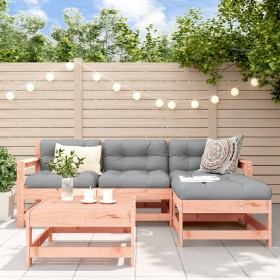 5-piece garden sofa set made of solid Douglas fir wood by , Garden sets - Ref: Foro24-3186191, Price: 262,22 €, Discount: %