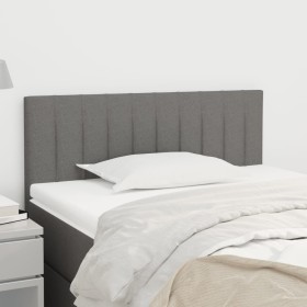 Dark gray fabric headboard 80x5x78/88 cm by , Headboards and footboards - Ref: Foro24-346201, Price: 43,58 €, Discount: %