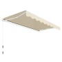 Toldo plegable de operación manual 300 cm crema de vidaXL, Toldos - Ref: Foro24-275555, Precio: 243,62 €, Descuento: %