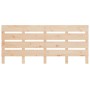 Solid pine wood bed frame 135x190 cm by , Beds and slatted bases - Ref: Foro24-3120162, Price: 185,94 €, Discount: %