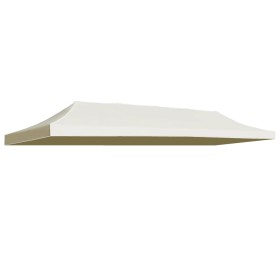 Tent roof for celebrations 3x6 m cream by vidaXL, Covers for tents and gazebos - Ref: Foro24-44986, Price: 55,28 €, Discount: %