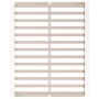 Estructura de cama de madera maciza blanca 160x200 cm de , Camas y somieres - Ref: Foro24-820667, Precio: 157,43 €, Descuento: %