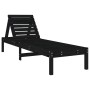 Liegen mit Tisch, 2 Stück, massives schwarzes Kiefernholz von , Liegen - Ref: Foro24-3157683, Preis: 235,99 €, Rabatt: %