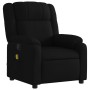 Sillón reclinable de masaje de tela negro de , Sillones - Ref: Foro24-373550, Precio: 255,54 €, Descuento: %