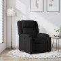 Sillón reclinable de tela negro de , Sillones - Ref: Foro24-373538, Precio: 224,79 €, Descuento: %