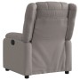 Sillón reclinable de tela gris taupe de , Sillones - Ref: Foro24-373544, Precio: 216,67 €, Descuento: %