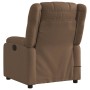 Sillón reclinable con masaje de tela marrón de , Sillones - Ref: Foro24-373552, Precio: 245,38 €, Descuento: %