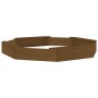 Arenero con asientos octógono madera maciza de pino marrón miel de , Cajones de arena - Ref: Foro24-825019, Precio: 78,12 €, ...