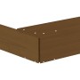 Sandbox with octagon seats solid honey brown pine wood by , sandboxes - Ref: Foro24-825019, Price: 78,12 €, Discount: %