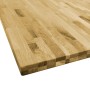 Tablero de mesa cuadrado madera maciza de roble 44 mm 70x70 cm de vidaXL, Tableros para mesas - Ref: Foro24-245998, Precio: 1...