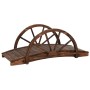 Gartenbrücke mit Halbrad aus massivem Tannenholz 99x50x38cm von , Gartenbrücken - Ref: Foro24-363338, Preis: 96,51 €, Rabatt: %