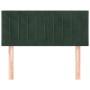 Dark green velvet headboard 100x5x78/88 cm by , Headboards and footboards - Ref: Foro24-346239, Price: 46,83 €, Discount: %