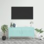 TV-Ständer aus mintgrünem Stahl 105x35x50 cm von , TV-Möbel - Ref: Foro24-336230, Preis: 151,35 €, Rabatt: %