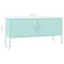 Mueble para TV de acero verde menta 105x35x50 cm de , Muebles TV - Ref: Foro24-336230, Precio: 151,35 €, Descuento: %