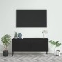 Mueble para TV de acero negro 105x35x50 cm de , Muebles TV - Ref: Foro24-336232, Precio: 160,83 €, Descuento: %