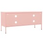 Mueble para TV de acero rosa 105x35x50 cm de , Muebles TV - Ref: Foro24-336229, Precio: 171,61 €, Descuento: %