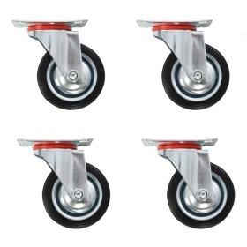 Swivel wheels 4 units 75 mm by vidaXL, Material handling - Ref: Foro24-143442, Price: 20,05 €, Discount: %