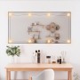 Rectangular wall mirror with glass LED lights 50x100 cm by , Mirrors - Ref: Foro24-3189157, Price: 58,15 €, Discount: %