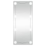 Rectangular wall mirror with glass LED lights 50x100 cm by , Mirrors - Ref: Foro24-3189157, Price: 58,15 €, Discount: %