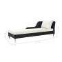 Garden lounger with black synthetic rattan cushion by vidaXL, Loungers - Ref: Foro24-44749, Price: 306,77 €, Discount: %