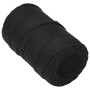 Deep black polypropylene boat rope 2 mm 25 m by , Ropes and metal cords - Ref: Foro24-152476, Price: 10,22 €, Discount: %