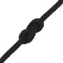 Deep black polypropylene boat rope 2 mm 25 m by , Ropes and metal cords - Ref: Foro24-152476, Price: 10,22 €, Discount: %