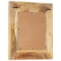 Hand carved mirror solid mango wood 50x50x2.6 cm by , Mirrors - Ref: Foro24-321644, Price: 63,45 €, Discount: %