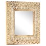 Hand carved mirror solid mango wood 50x50x2.6 cm by , Mirrors - Ref: Foro24-321644, Price: 63,45 €, Discount: %