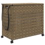 Rattan laundry basket with wheels 66x35x60 cm by , Laundry baskets - Ref: Foro24-372044, Price: 90,77 €, Discount: %