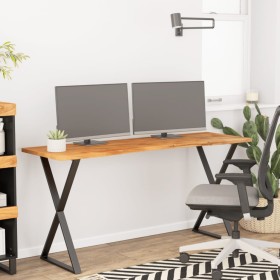 Rectangular acacia wood desk board 140x50x2.5 cm by , Desk accessories and products - Ref: Foro24-370167, Price: 94,99 €, Dis...