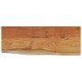 Estante pared rectangular madera acacia borde vivo 50x20x2,5 cm de , Estantes y estanterías - Ref: Foro24-370223, Precio: 19,...