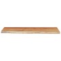 Rectangular wall shelf acacia wood live edge 50x20x2.5 cm by , Shelves and shelves - Ref: Foro24-370223, Price: 23,58 €, Disc...