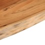 Rectangular wall shelf acacia wood live edge 50x20x2.5 cm by , Shelves and shelves - Ref: Foro24-370223, Price: 23,58 €, Disc...