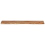 Rectangular wall shelf acacia wood live edge 100x20x2.5cm by , Shelves and shelves - Ref: Foro24-370228, Price: 40,90 €, Disc...