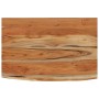 Rectangular wall shelf acacia wood live edge 50x30x2.5 cm by , Shelves and shelves - Ref: Foro24-370235, Price: 27,13 €, Disc...