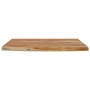 Rectangular wall shelf acacia wood live edge 50x30x2.5 cm by , Shelves and shelves - Ref: Foro24-370235, Price: 27,13 €, Disc...