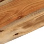 Rectangular wall shelf acacia wood live edge 50x30x2.5 cm by , Shelves and shelves - Ref: Foro24-370235, Price: 27,13 €, Disc...